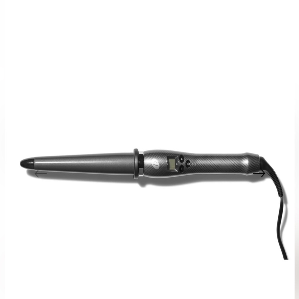 T3 Conical Curling Wand in Gunmetal Gray